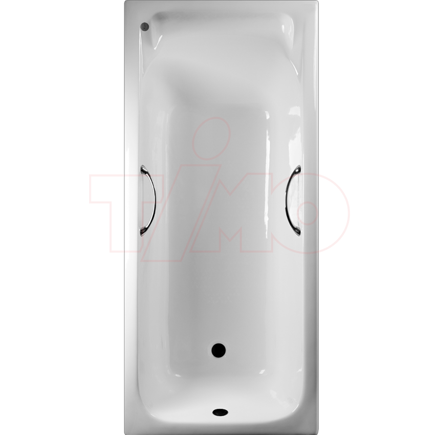 Чугунная ванна TIMO TARMO - 180x80x45 с ручками