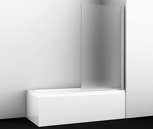 Стеклянная шторка на ванну WasserKraft Berkel 48P01-80RM