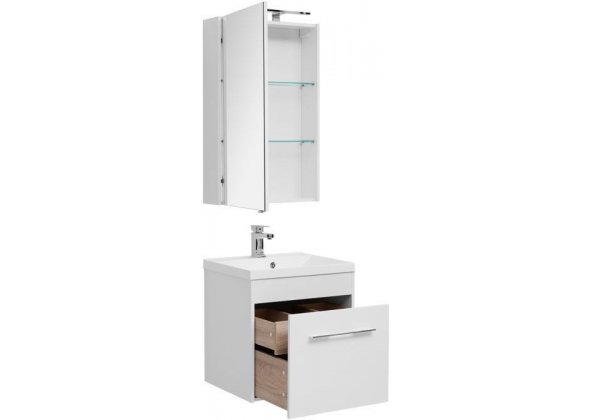 Мебель для ванной Aquanet "Августа  58" белый
