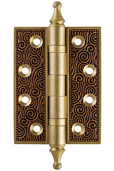 Петля дверная универсальная Armadillo Castillo CL 500-A4 102x76x3,5 FG-10 французское золото