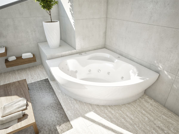 Акриловая ванна AQUATEK Калипсо 146x146