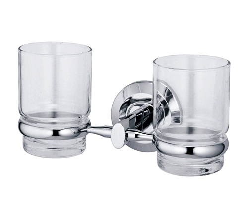 Стакан с держателем двойной WasserKraft Rhein K-6228D