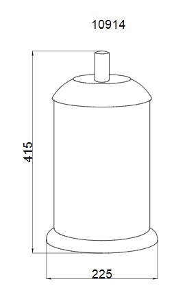 Ведро Boheme MURANO 10914-W-G