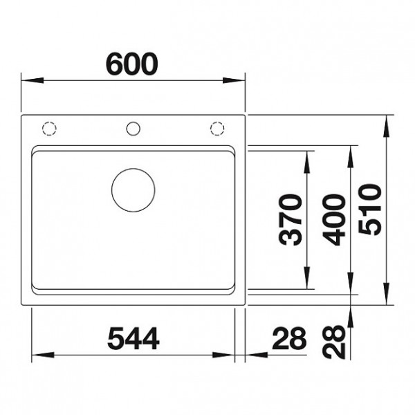 Кухонная мойка Blanco Etagon 6 Silgranit PuraDur