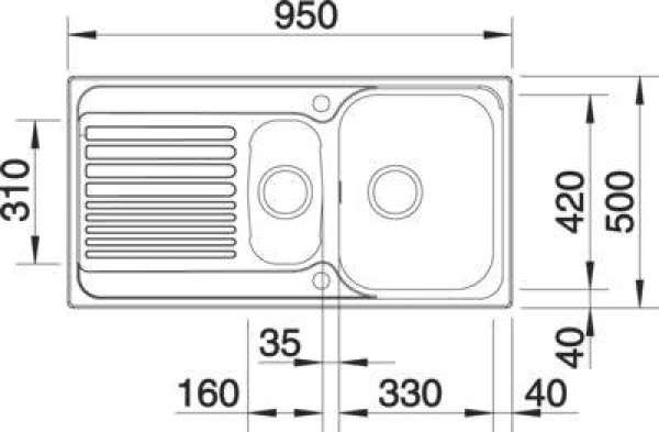 Кухонная мойка Blanco Tipo 6S