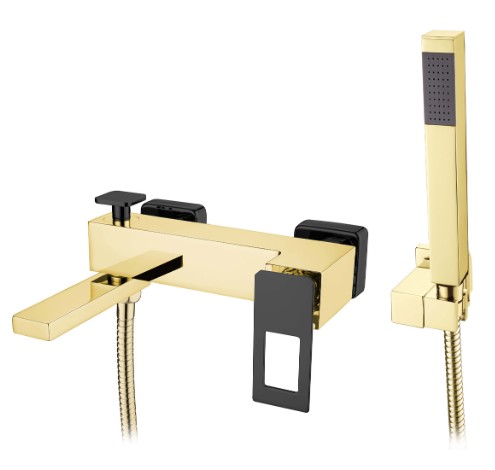 Смеситель для ванны Boheme Q 143-GB