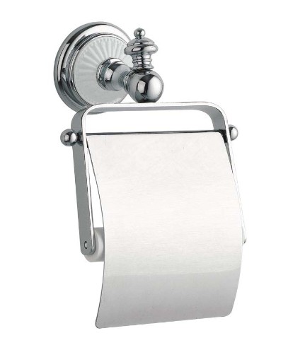 Держатель для туалетной бумаги с крышкой Boheme VOGUE 10131