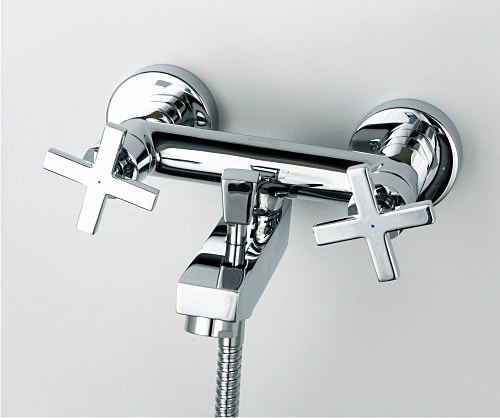 Смеситель для ванны с душем WasserKraft Weser 7801