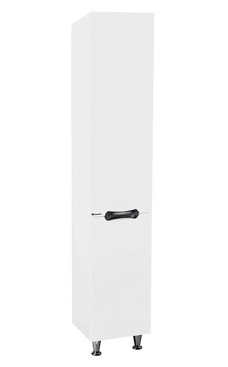 Шкаф-пенал Bellezza "Лагуна 35" R/L белый с б/к