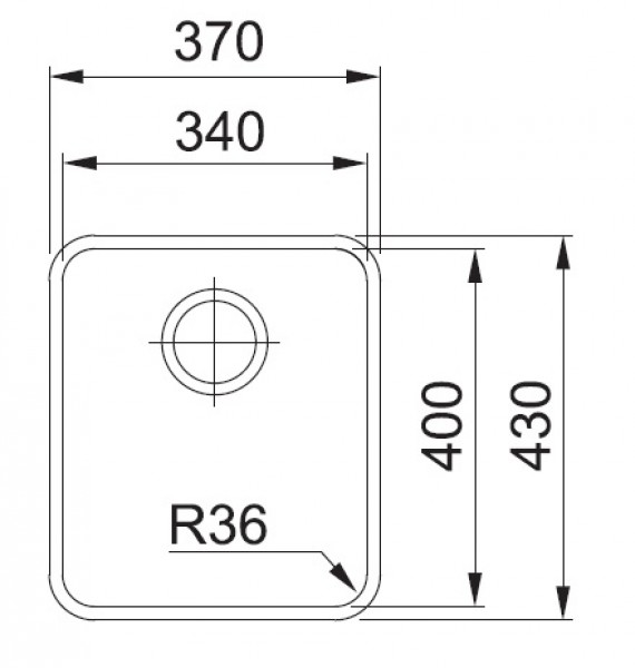 Кухонная мойка Franke Aton ANX 110-34