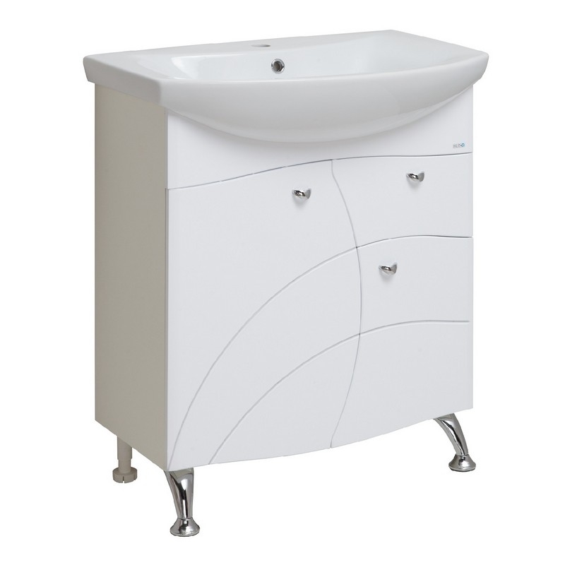 Тумба с раковиной Runo "Балтика 70"