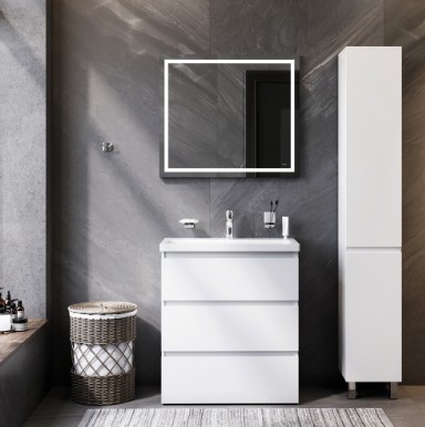 Комплект мебели для ванной комнаты AM.PM Gem S BK91GF