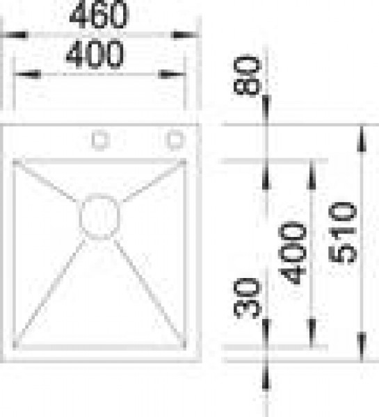Кухонная мойка Blanco Zerox 400-IF-A InFino