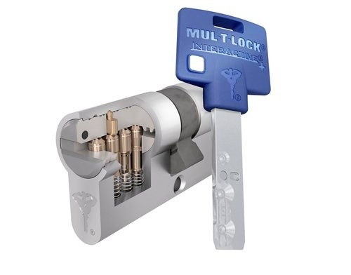 Цилиндровый механизм Mul-T-Lock Interactive+ 45x50 ключ-вертушка