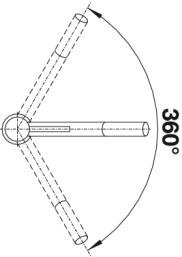 Смеситель для кухни Blanco Kano (хром)