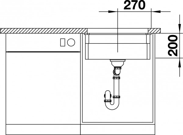 Кухонная мойка Blanco Etagon 500-U Ceramic PuraPlus