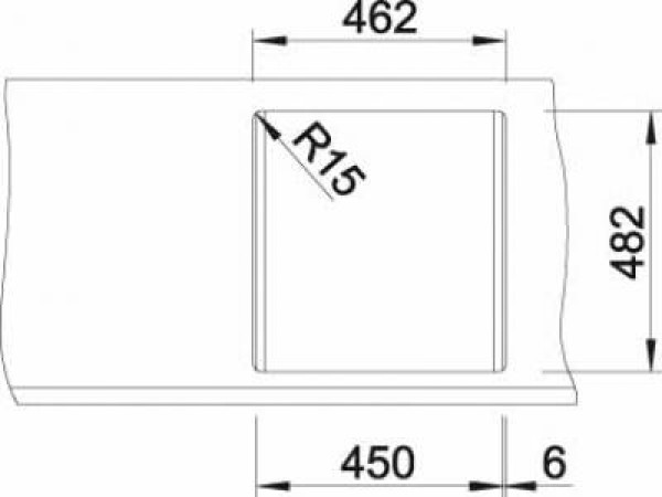 Кухонная мойка Blanco Livit 45