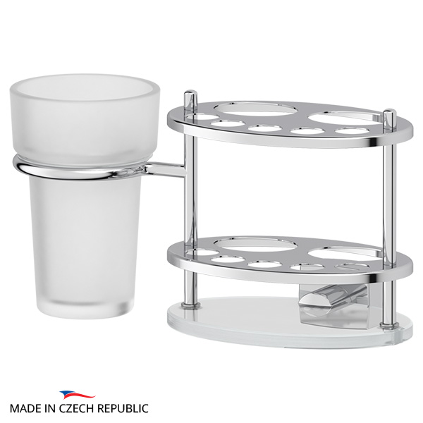 Держатель зубных щеток и пасты со стаканом FBS Esperado ESP 061