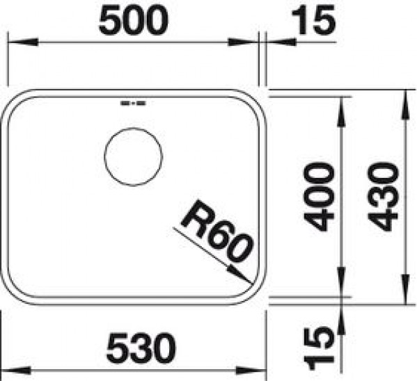 Кухонная мойка Blanco Supra 500-U