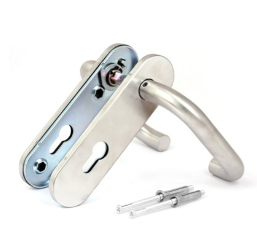 Дверная ручка на планке Apecs HP-72.1303-INOX