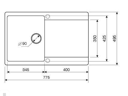 Кухонная мойка Lava L5