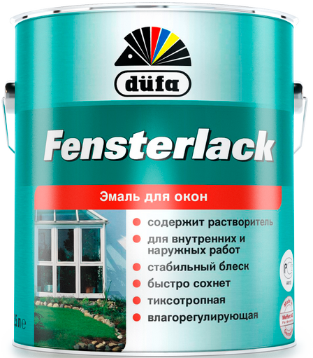 Эмаль Dufa Fensterlack для окон и дверей тиксотропная