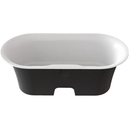 Ванна из литьевого мрамора Good Door Венеция 170х80 черная