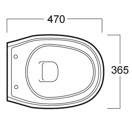 Крышка-сиденье Simas Arcade AR 006
