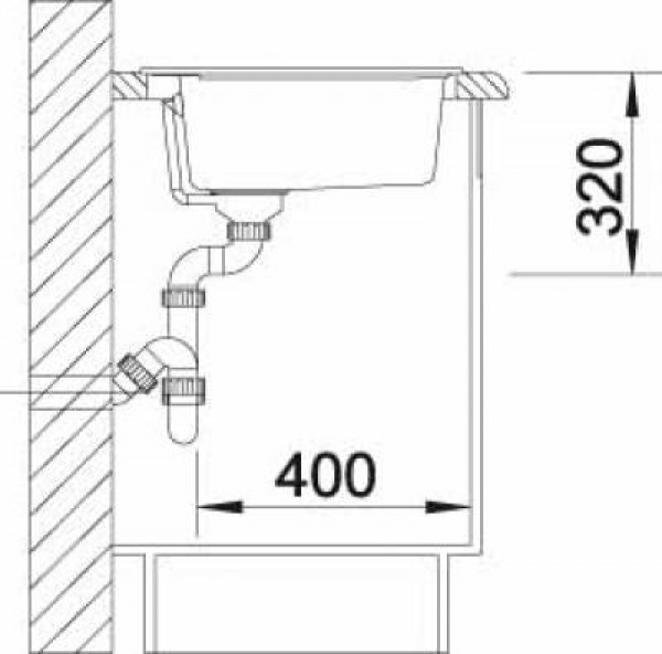 Кухонная мойка Blanco Rondoval 45