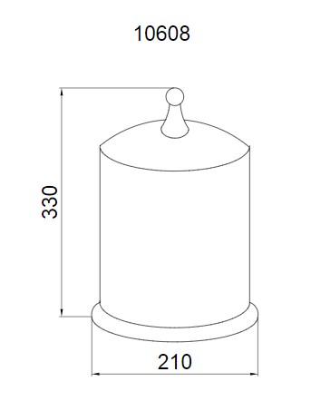 Ведро Boheme MEDICI 10608