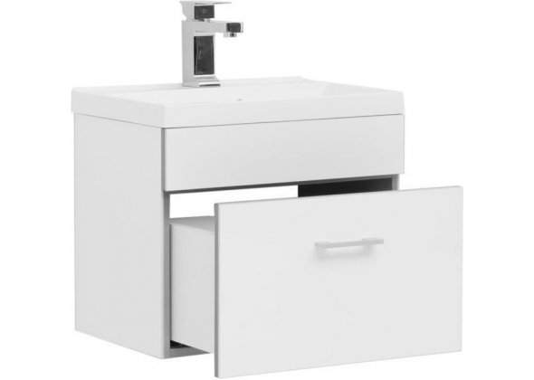 Тумба с раковиной Aquanet "Верона 50" белая