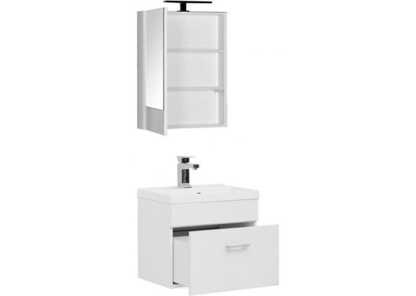 Мебель для ванной Aquanet "Нота 50" белый 