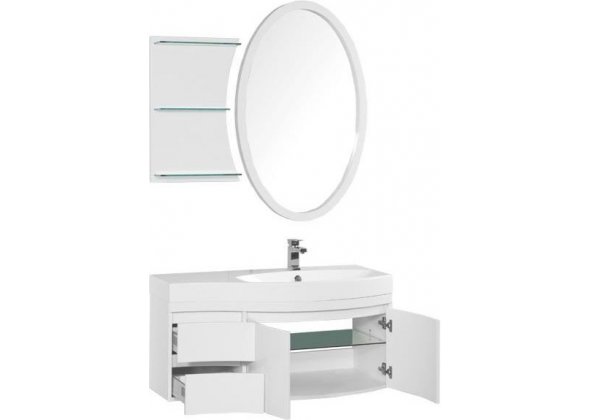 Мебель для ванной Aquanet "Опера 115" R белый