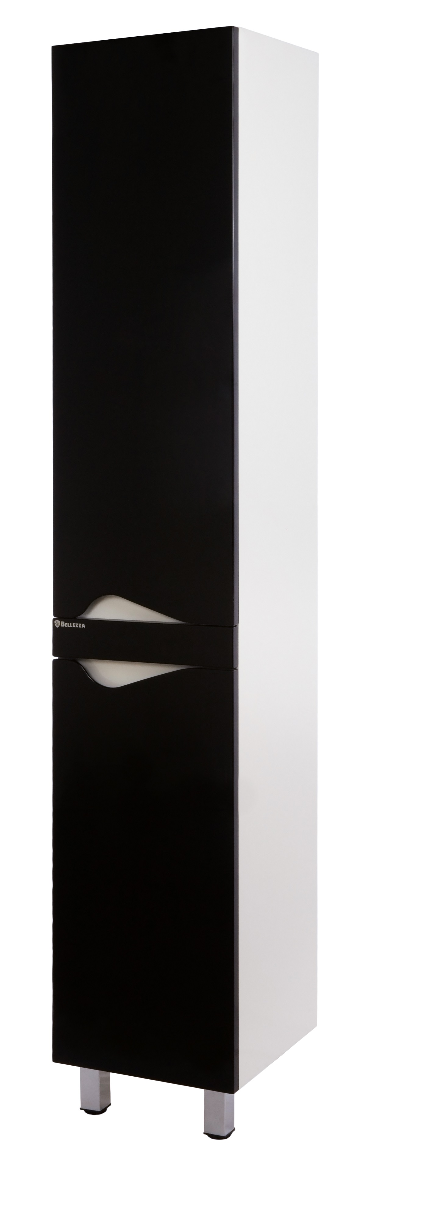 Шкаф-пенал Bellezza "Эйфория 35" R/L черный