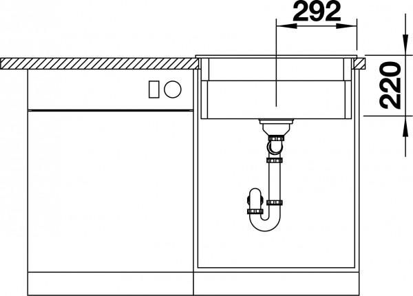 Кухонная мойка Blanco Etagon 6 Ceramic PuraPlus