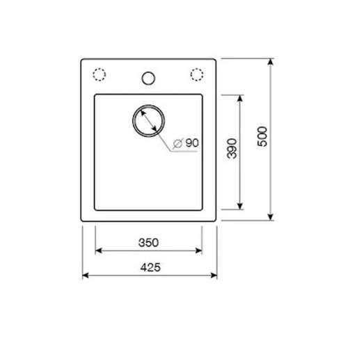 Кухонная мойка Lava Q3