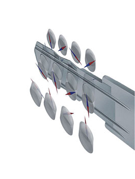 Цилиндровый механизм EVVA MCS 51x61 ключ-ключ