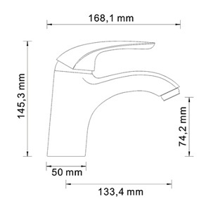 Смеситель для раковины WasserKraft Rossel 2803