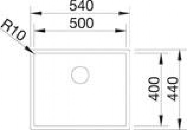 Кухонная мойка Blanco Claron 500-IF-N