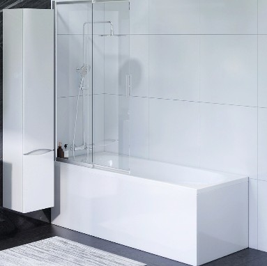 Комплект мебели для ванной комнаты с ванной и унитазом AM.PM Like UK80OB