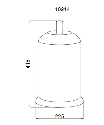 Ведро Boheme MURANO 10914-W-CR