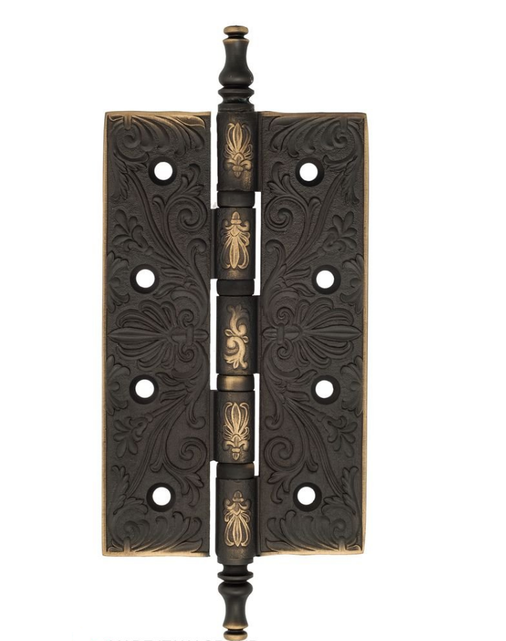 Петля дверная универсальная Venezia CRS012 152x89x4 темная бронза