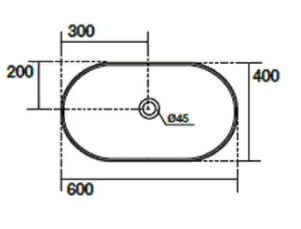 Умывальник накладной Kerasan Nolita