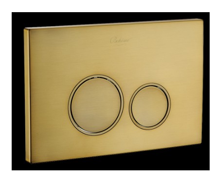 Кнопка смыва Boheme GOLD 657