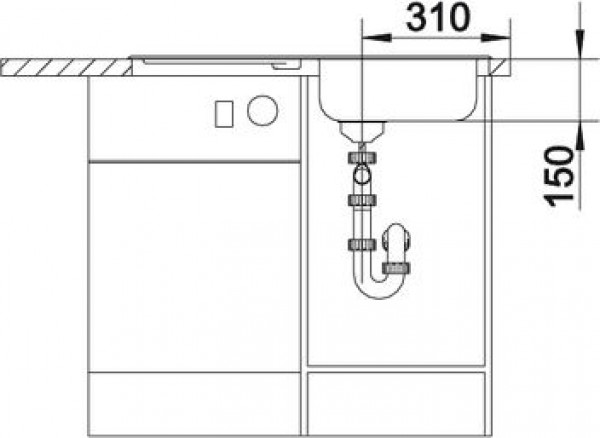Кухонная мойка Blanco Flex