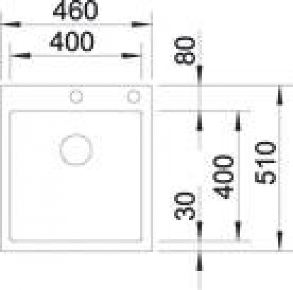 Кухонная мойка Blanco Claron 400-IF-A