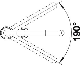 Смеситель для кухни Blanco Jurena-S с выдвижным шлангом