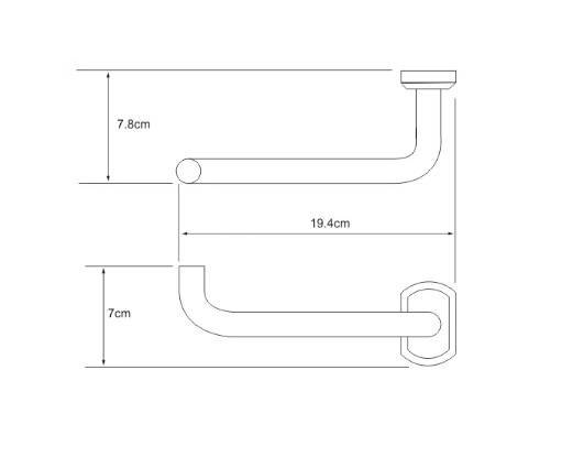 Держатель туалетной бумаги WasserKraft Oder K-3096