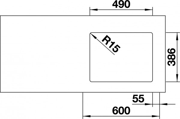 Кухонная мойка Blanco Etagon 500-U Ceramic PuraPlus