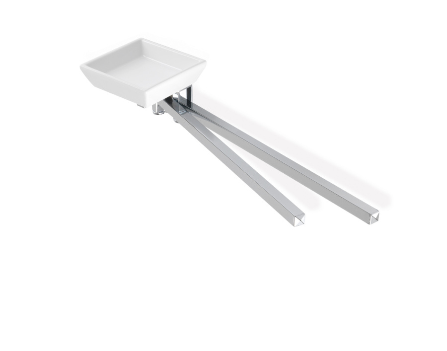 Мыльница и полотенцедержатель Stil Haus Urania U18(08-BI)